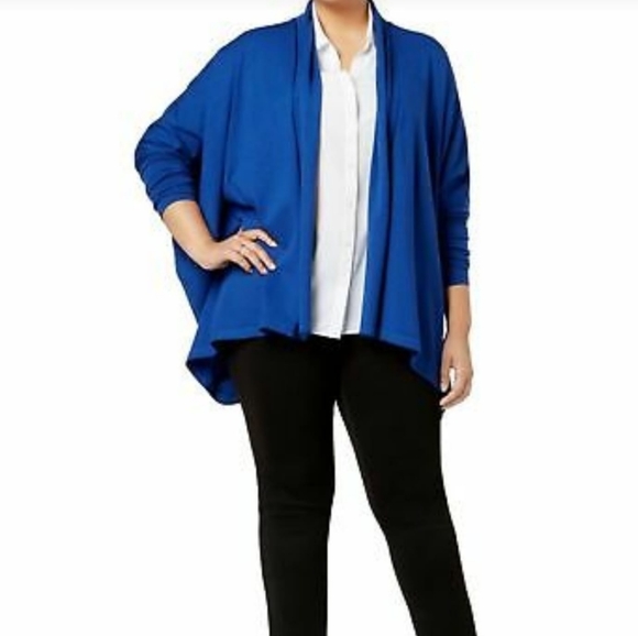 Vintage Style Cardigan Amplified By Dolman-Sleeves (D) - Picture 7 of 8